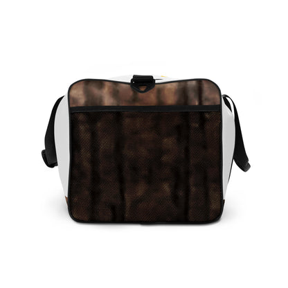 RoylemBuilt Branded Nature-Print Duffle Bag