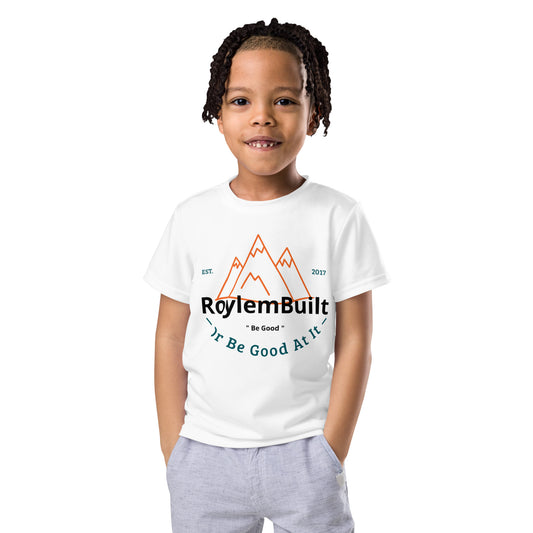 RoylemBuilt Kids crew neck t-shirt