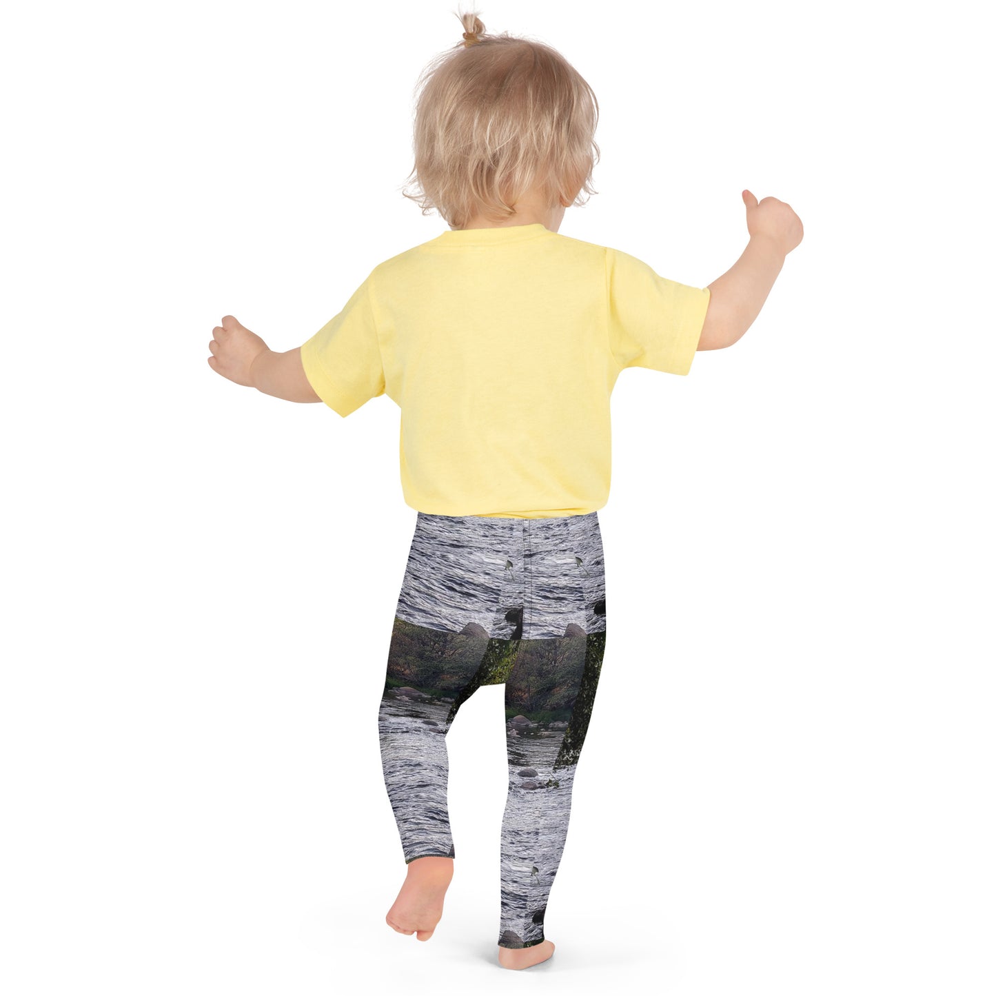 RoylemBuilt Kid's Nature-Print Leggings