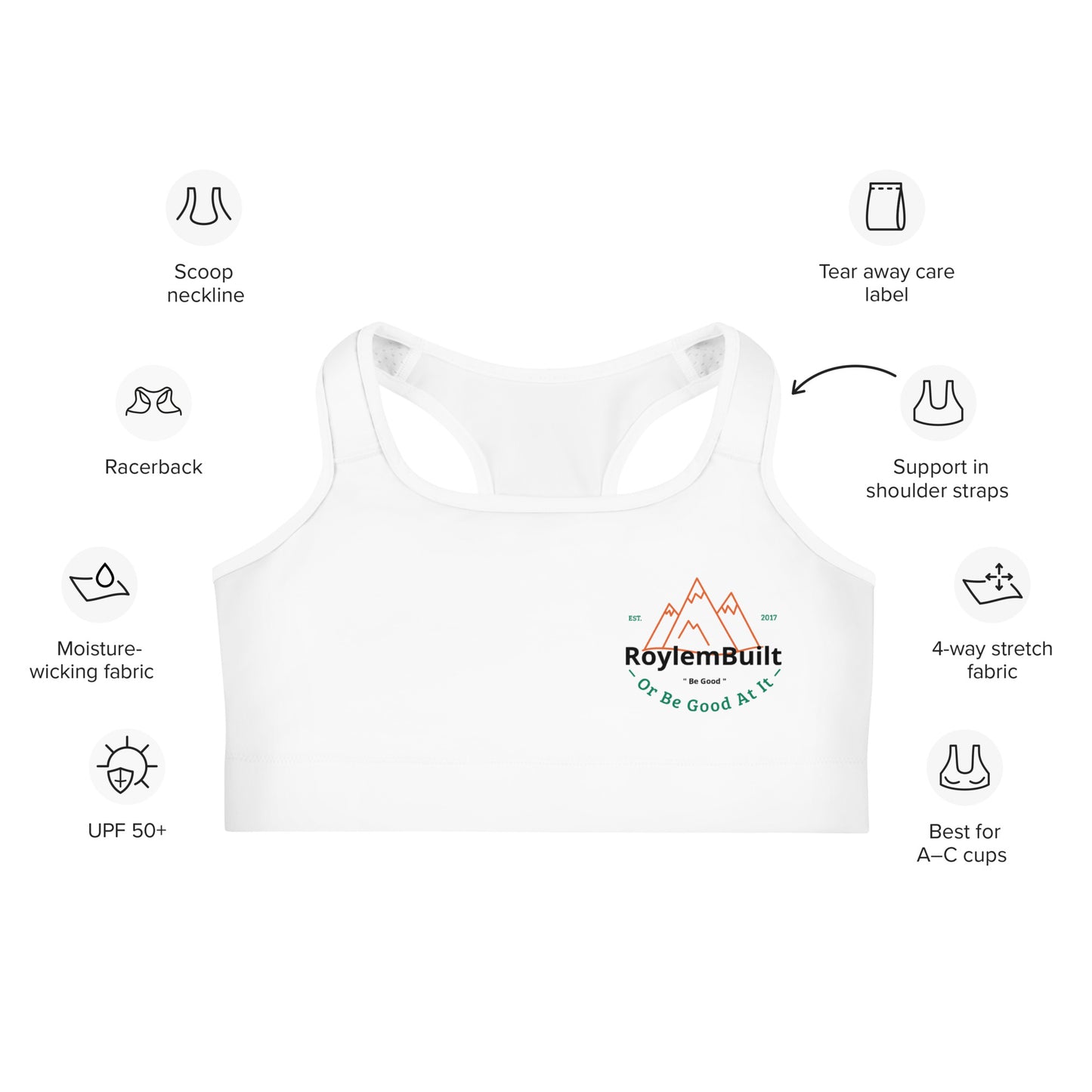 RoylemBuilt Sports Bra