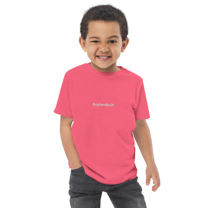 RoylemBuilt Toddler jersey t-shirt