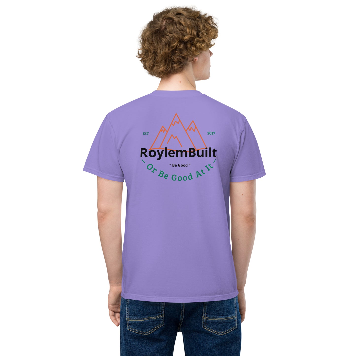 RoylemBuilt Unisex Garment-Dyed Pocket T-shirt