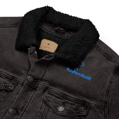 RoylemBuilt Unisex Denim Sherpa Jacket