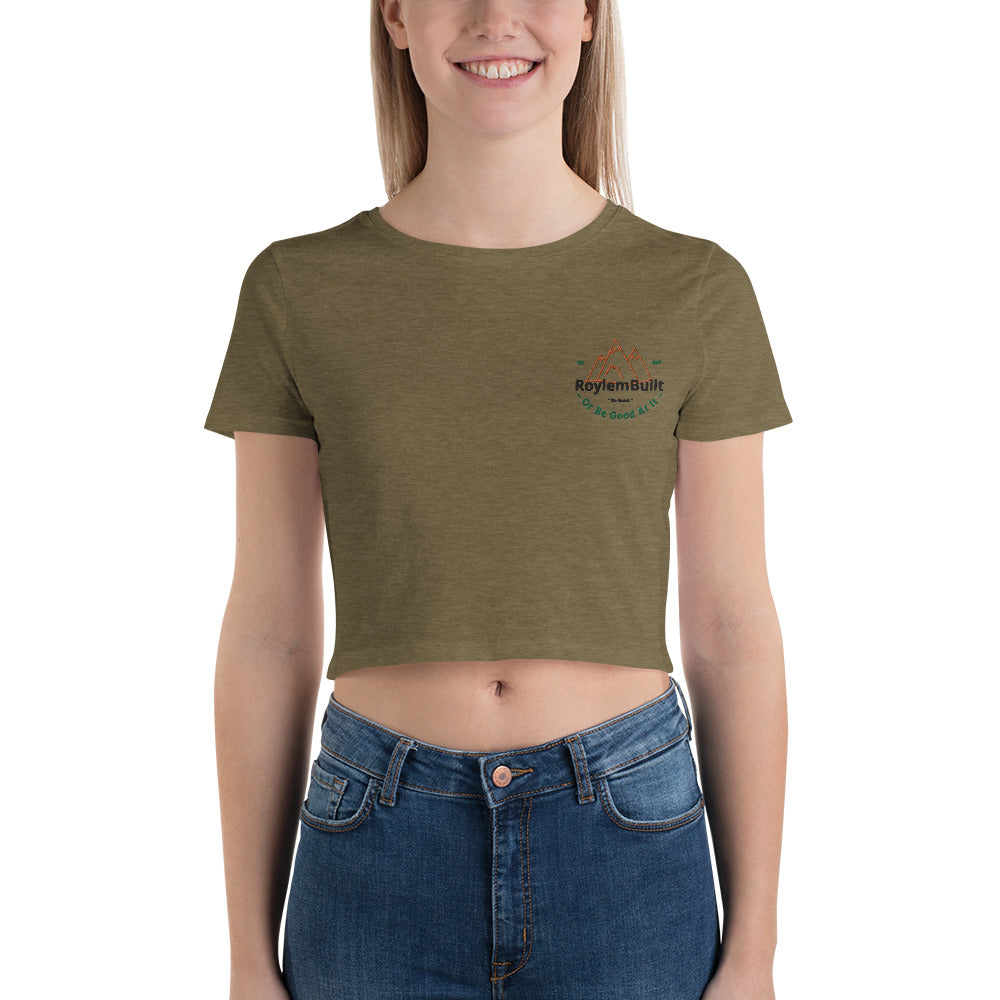 RoylemBuilt Women’s Crop Tee