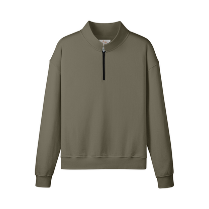 380GSM RoylemBuilt Unisex Heavyweight Half-zip Sweatshirt