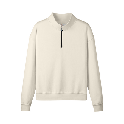 380GSM Unisex Heavyweight Half-zip Sweatshirt